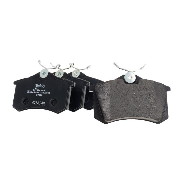 Jeu de 4 plaquettes de frein VALEO ref. 301474